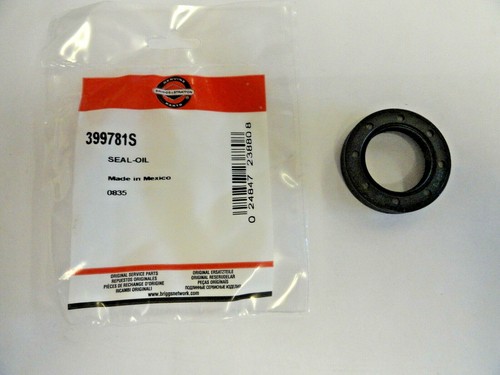 GENUINE BRIGGS & STRATTON OIL SEAL 399781 NEW original Briggs seal ...
