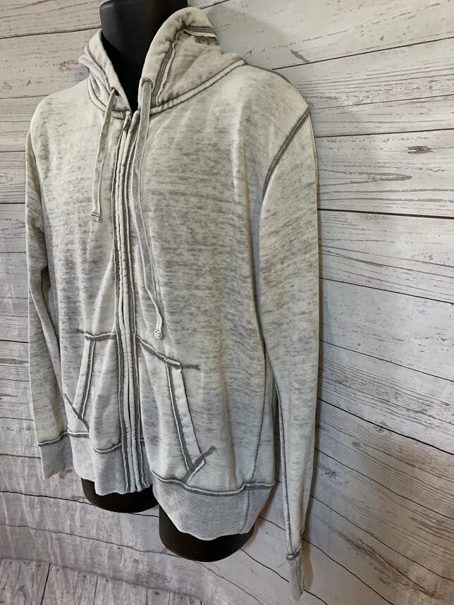 Sudadera con Capucha Kings of Cole Cremallera Completa ALA DE ÁNGEL Pullover Gris Talla M Mediana Foto 2 de 4