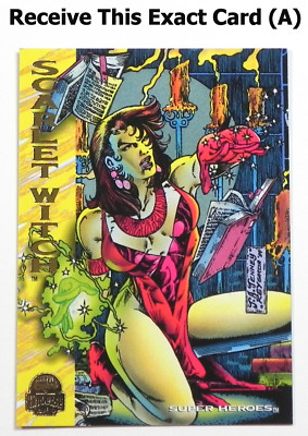 SCARLET WITCH 1994 Marvel Universe _ Receive Exact PROMO Card (A) _ SUPER HEROES