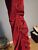 nastygal pink/red glittery shimmery mini dress Size 8. One shoulder. 