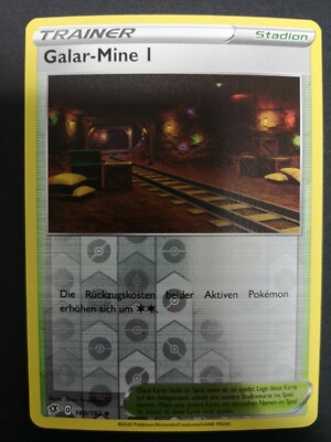 Pokemon Karte Galar-Mine I RCL 160 / 192 Reverse Holo Clash Der Rebellen