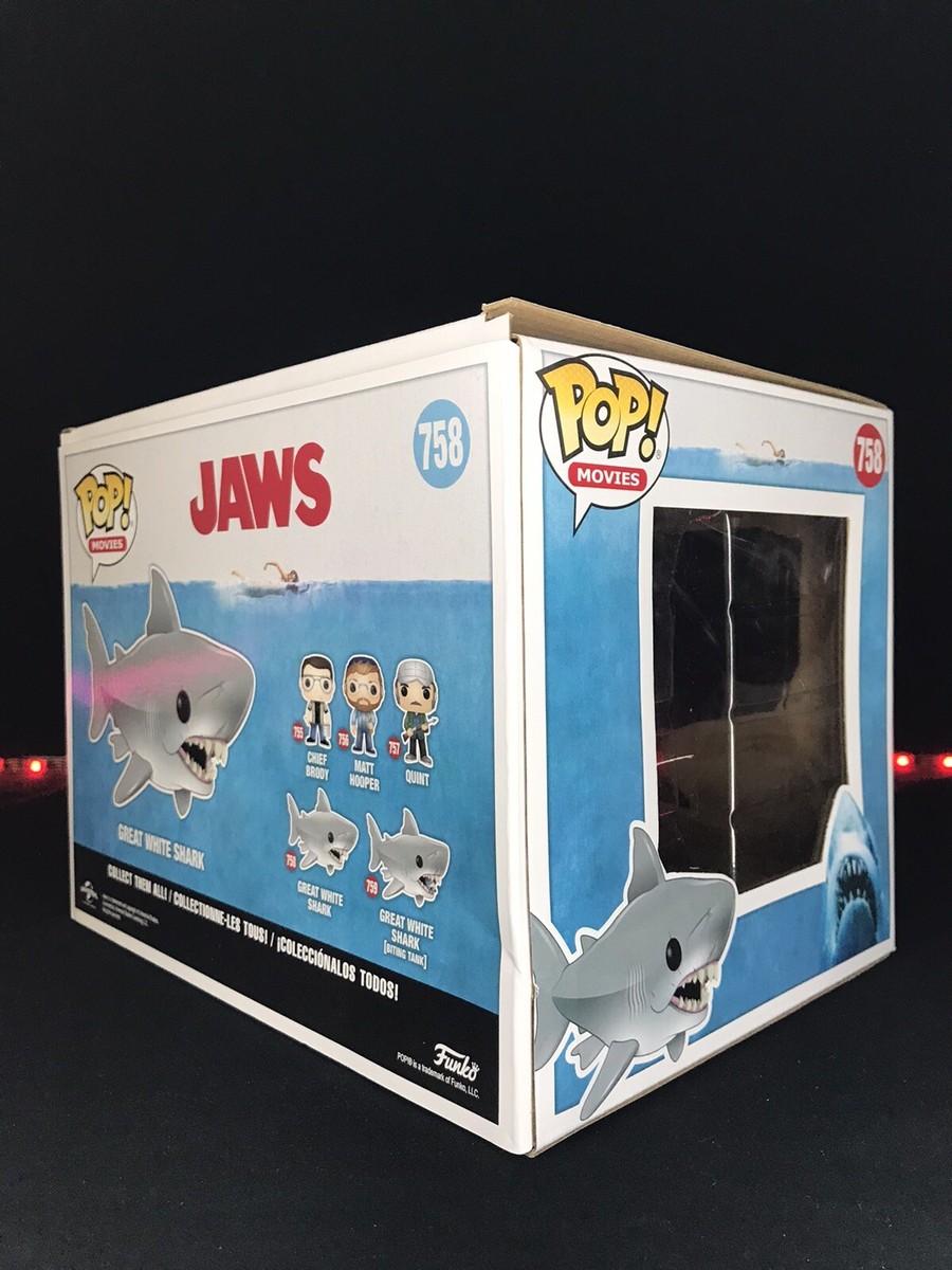 Funko Pop! JAWS GREAT WHITE SHARK Bloody Chase Variant #758