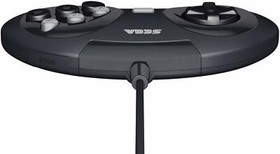 Retro-Bit Official Sega Genesis Controller 6-Button Arcade Pad - Black