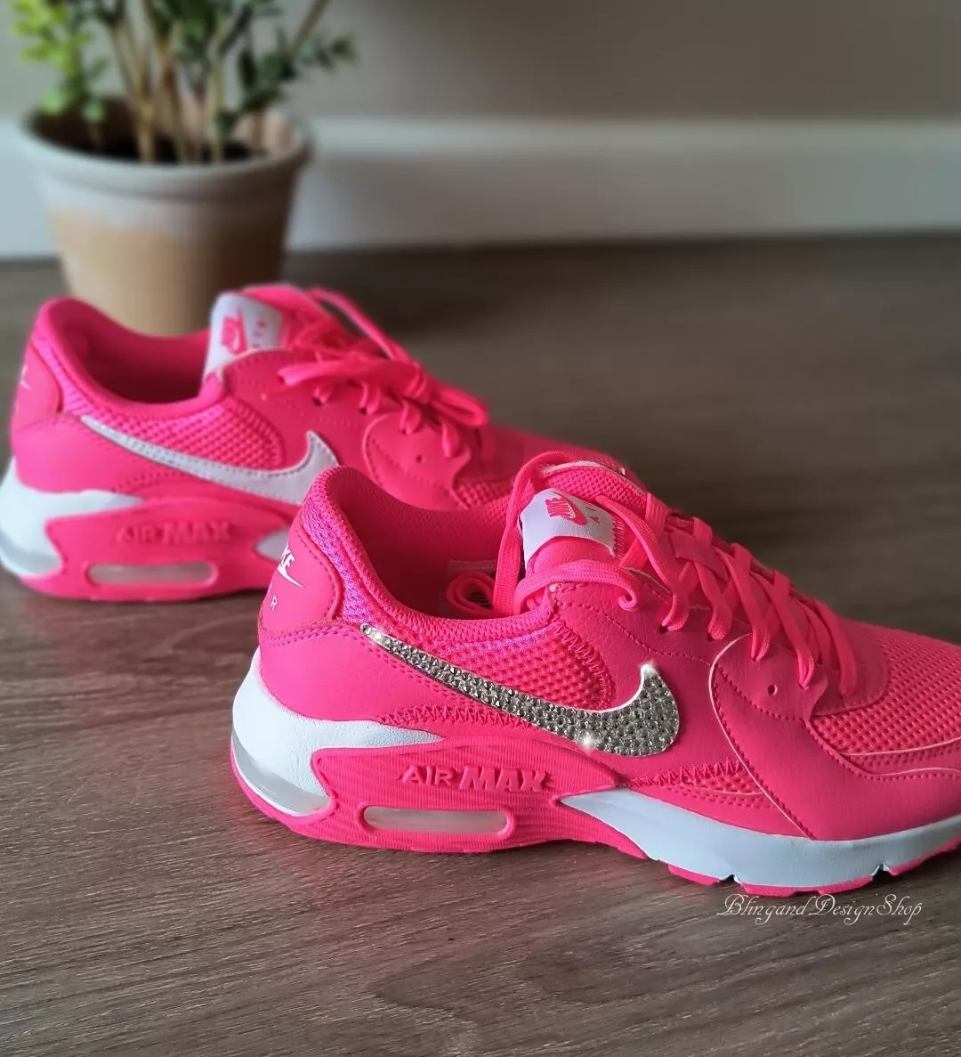 Nike, Shoes, Custom Nike Air Max 9 Pink Gucci Mens 85 New