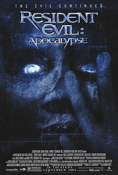 Resident Evil Apocalypse Original Movie Poster | eBay