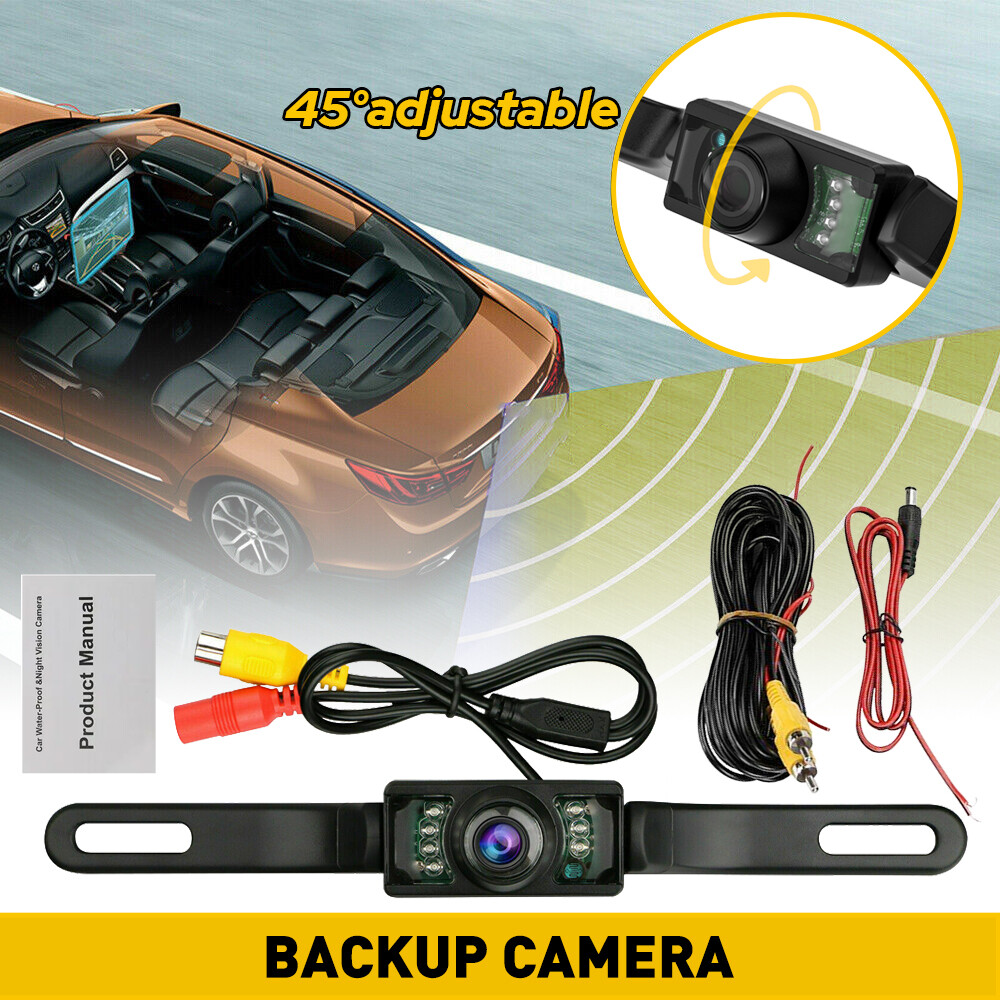 Car Backup Camera Reverse Rear View Parking Night Vision Clear 