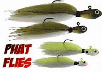 Spro Phat Fly Hair Jigs 2 Pack - Choose Size / Color