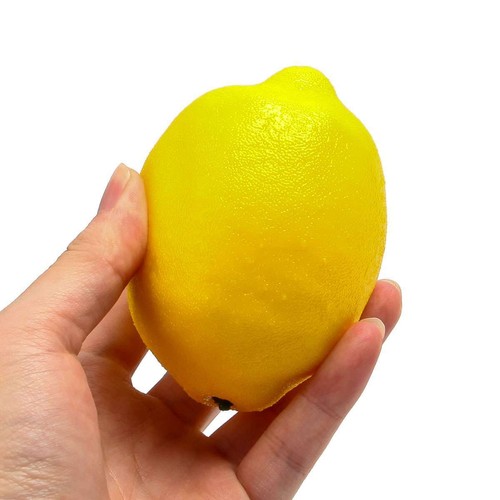 Fake Artificial Lemons Lemon Decor Kitchen Faux Fake Fruit Lemons Decoration US - Picture 11 of 13