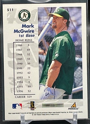 Mark McGwire *Choose Your Cards* Inserts Parallels (Updated 2/18) - Picture 11 of 47