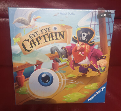 EYE EYE CAPTAIN HELMUT PUNKE RAVENSBURGER AKTIONSPIEL BRETTSPIEL WÜRFELN NEU OVP