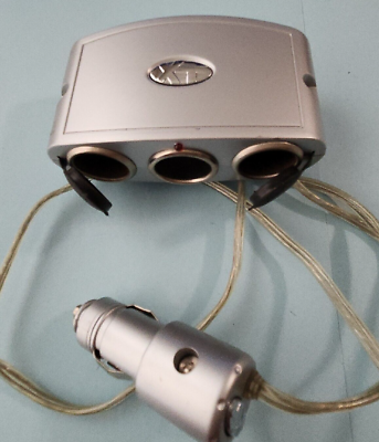 cigarette lighter socket voltage XT 3 Socket Corded Car Cigarette Lighter with LED Voltage Monitor