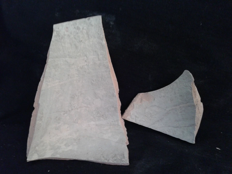 Teracota antiga 2 fragmentos Vale do Indo 2000 aC #JB105 - Imagem 4 de 4