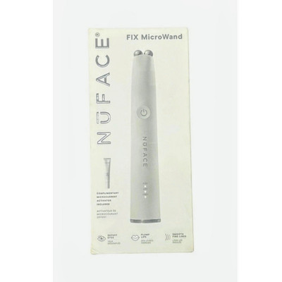NuFACE FIX MicroWand Facial Toning Device Microcurrent Wrinkles Face Lift White