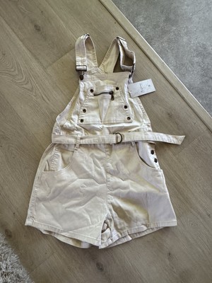 Buff Bunny Over It Alls shorts 3.5 Medium NWT