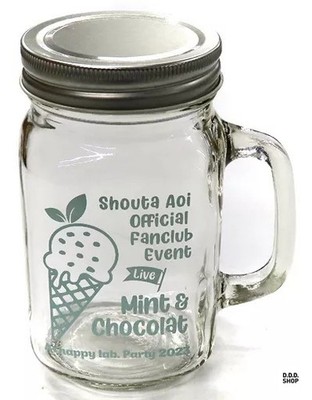 Shouta Aoi Einmachglas Glas A happy lab Party 2023 Live Mint Live Chocolat