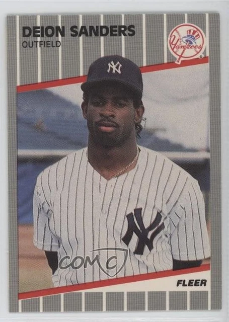 1989 Fleer Update Deion Sanders #U-53 Rookie RC