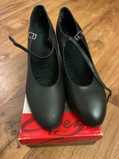 Capezio Student Footlight 2  Heel Character Shoes 650A Adult Size 11.5