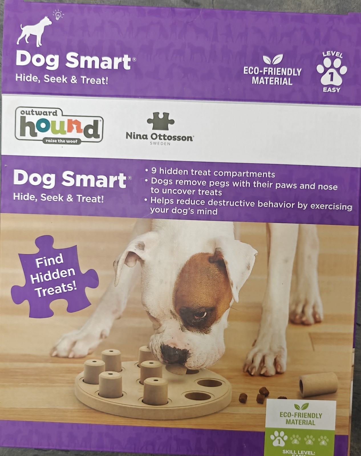 Outward Hound Dog Puzzle By Nina Ottosson Dog Smart Hidden T