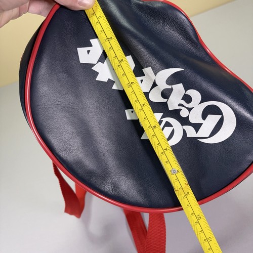 VTG 70s 80s The Gazette Gym Duffel Bag - Navy Blue Red - Workout - Shoe Pocket - 第 8/9 張圖片