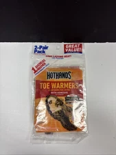 HotHands Toe Warmers With Adhesive - 2-Pair Pack Ultra Thin Air Activated