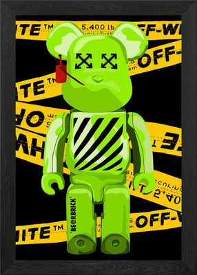 Kaws gerahmtes Wandbild Poster Leinwanddruck Bild