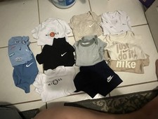 Huge Lot of Newborn to 3 Months Baby Boy Clothes and Towels and Sleep Sacks Lot
