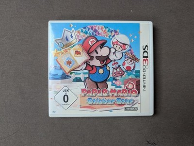 Paper Mario: Sticker Star - Nintendo 3DS Spiel - OVP - Mario Rollenspiel RPG