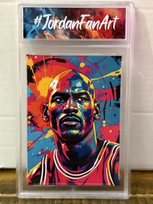 Michael Jordan Custom Fan Art Slab