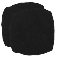 2pcs Chair Seat Cushion Covers - Office Computer Chair Covers with Straps
