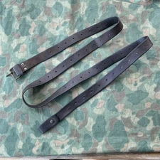 Original Swedish Mauser Leather Sling M1896 M96 M38 Sweden With Button Long #12