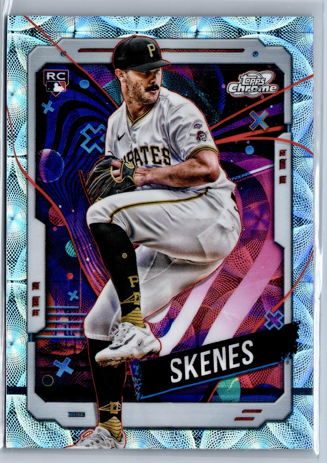 2024 Topps Chrome Cosmic #30 Paul Skenes Nucleus Refractors