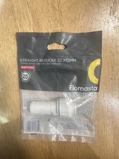 Flomaster Straight Reducer 22x15mm Push-Fit Plumbing Fitting