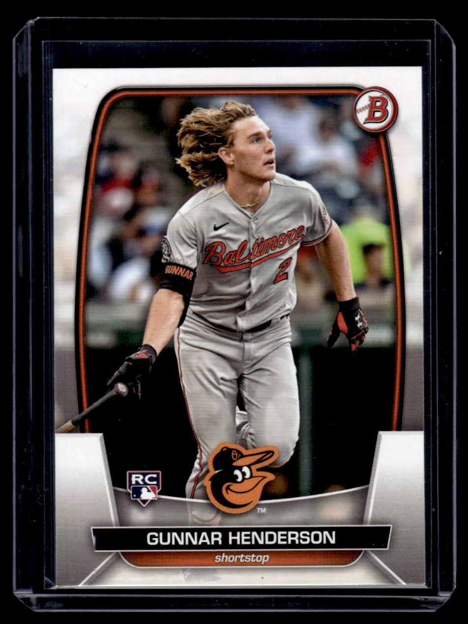 2023 Bowman Gunnar Henderson RC Baltimore Orioles #65