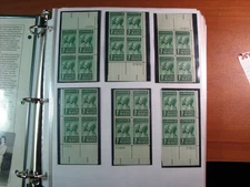 US Stamp Album of Plate Blocks Read note on description H347 Book 3