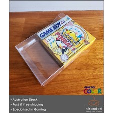 Pokemon Pinball Box Protector (also for Perfect Dark) Game Boy - Aust seller