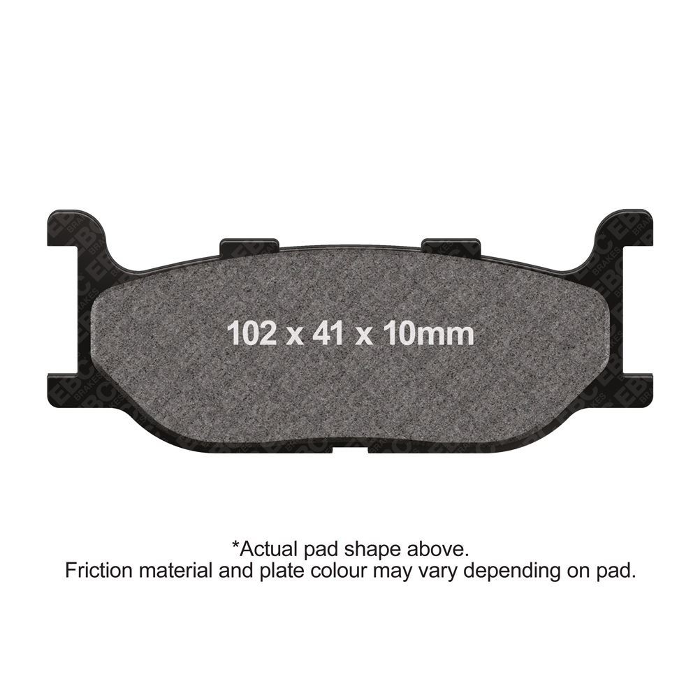 EBC Scoot Org Brake Pads BK E327 Front Left for Yamaha YP 400 Majesty 5RU1 2004