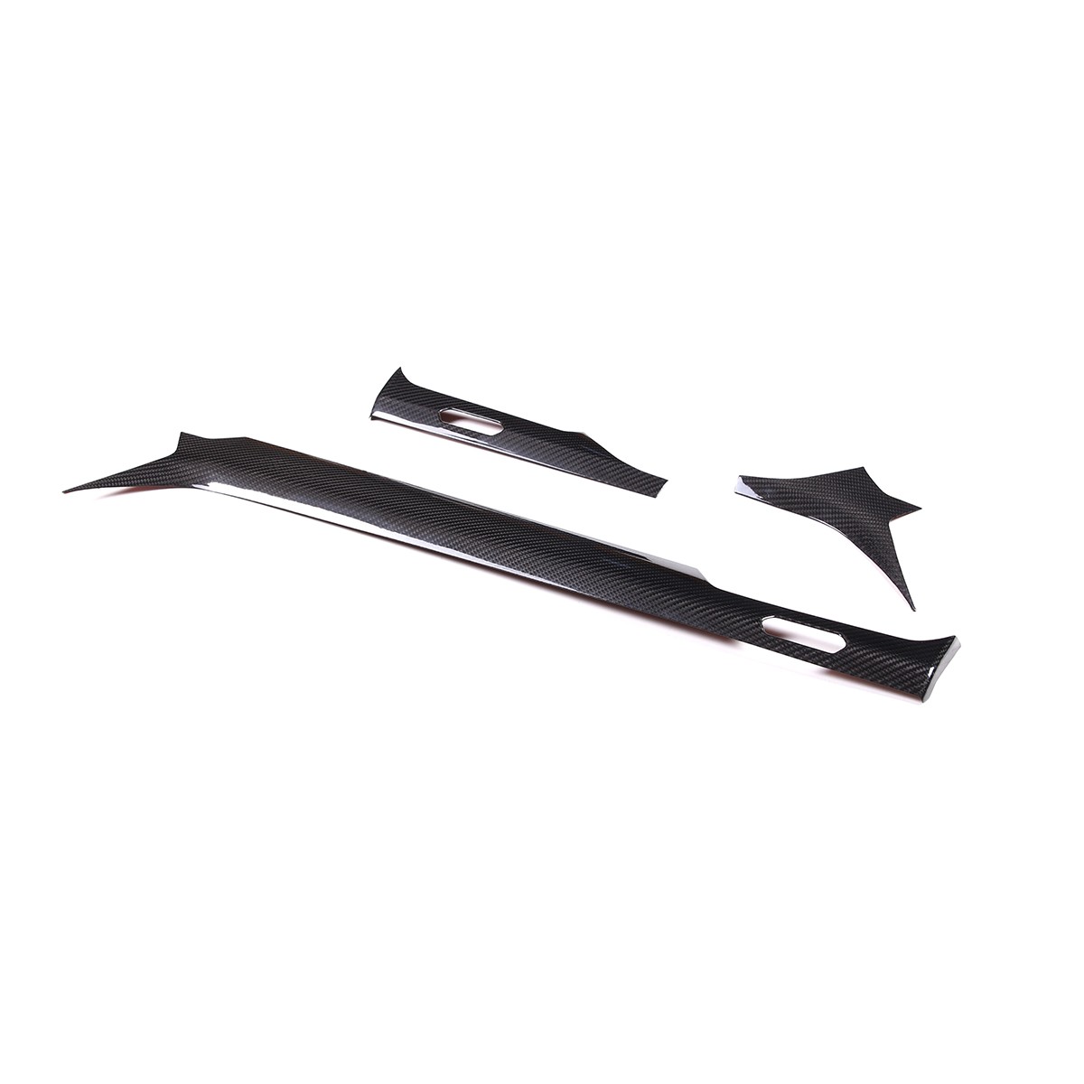 Fits 2018-25  Lamborghini URUSInterior Dash Accent Trim Cover Real Carbon Fiber