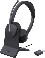 Yealink WH64 Workstation Dual DECT & Bluetooth Wireless Headset Noise Cancelling