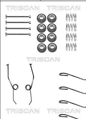 Triscan ZubehöRsatz, Bremsbacken Hinterachse U.A. FüR Toyota, Vw-image