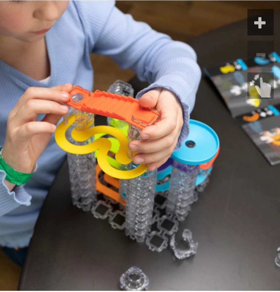 Caballete pistas de mármol 73 piezas dirigido por Fat Brain Toys Foto 2 de 4