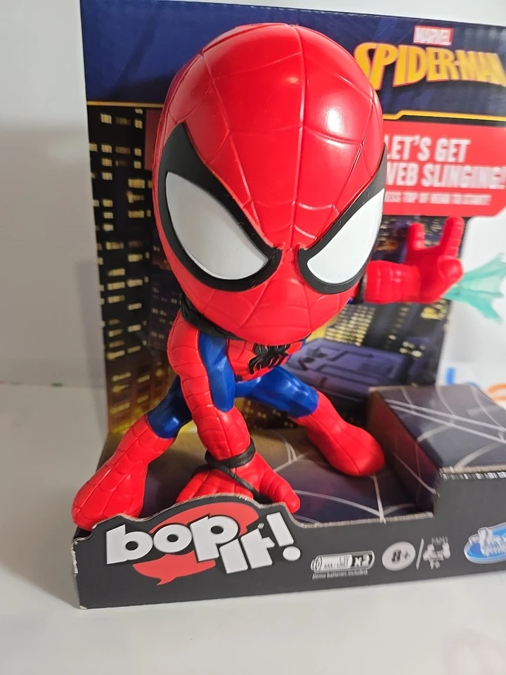 Marvel Spiderman ¡BOP IT! Spider-Man BopIt! Juego Hasbro Foto 2 de 4