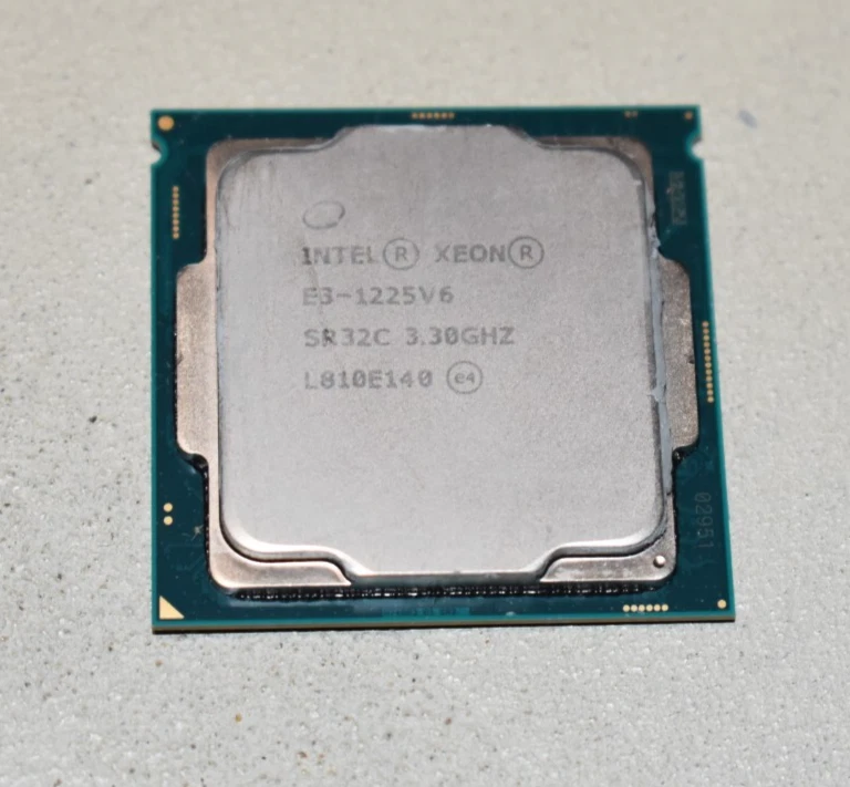 Intel Xeon E3-1225 V6 Processor Model Computer Processors (CPUs