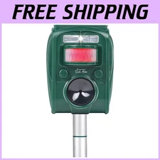 Weatherproof Rodent Repeller with LED Light (2 Pack)