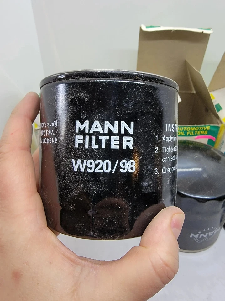 Se adapta a Triumph Spitfire 1962-1974 Lote de 3 filtros de aceite de filtro Mann W 920/98 Foto 3 de 4