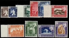 ADEN - Kathiri QEII SG29-38, 1954 complete set, NH MINT. Cat £30.