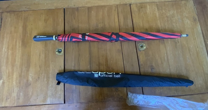 Vintage Wilson 2001 US Open Tennis Sun Umbrella - New In Bag