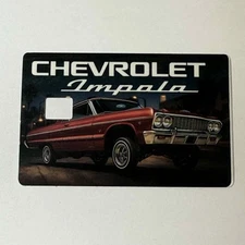 Impala Custom Credit Card Skin - Waterproof Anime Design for Personalized