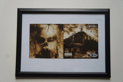 B Real Signed Black Sunday Album Cover Cypress Hill Beckett COA signiert Rap Hip