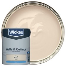Vinyl Matt Emulsion Calico 410 Neutral Interior Wall Ceiling Paint 5L Pro Finish 6.20 per litre