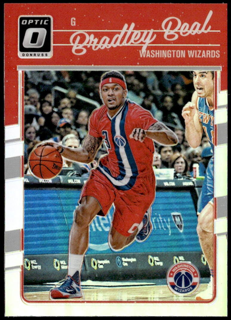 2016-17 Donruss Optic #143 Bradley Beal Holo E1
